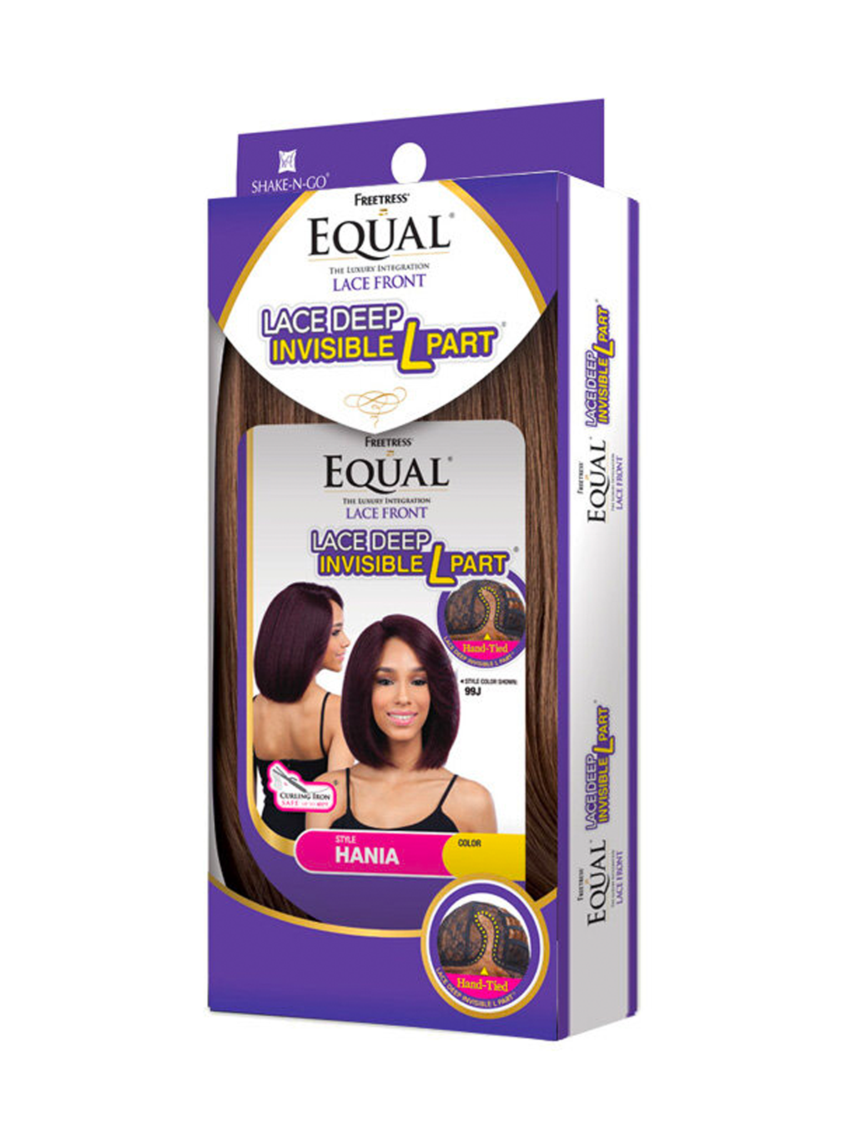 Shake-N-Go Freetress Equal Invisible L Part Lace Front Wig Hania