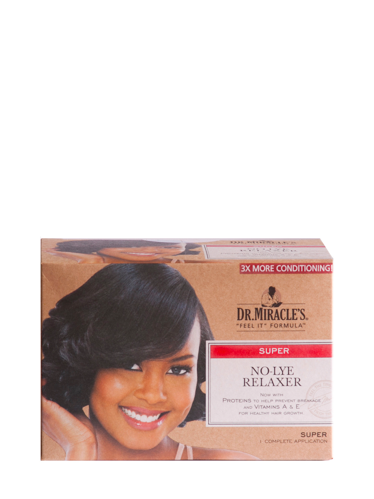 Dr. Miracle's Feel it Formula No-Lye Relaxer Kit Super