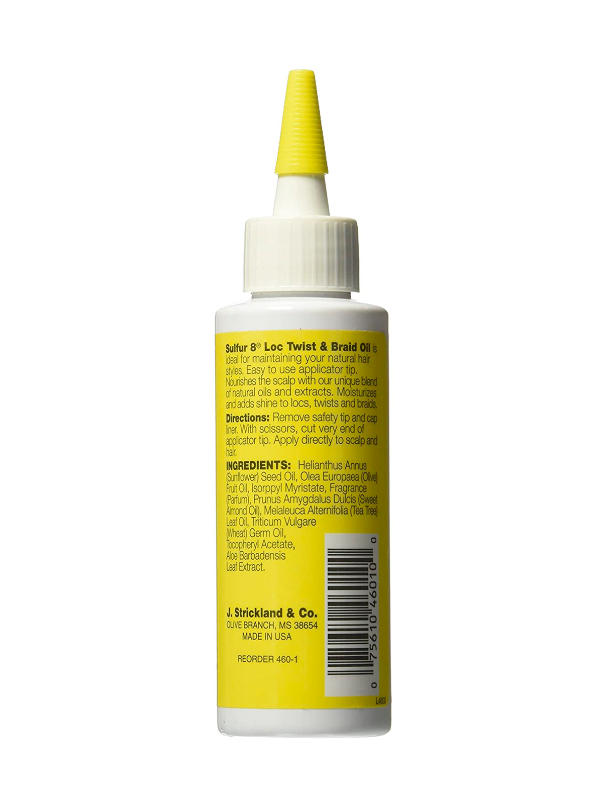 Sulfur 8 Loc Twist & Braid Oil 4oz