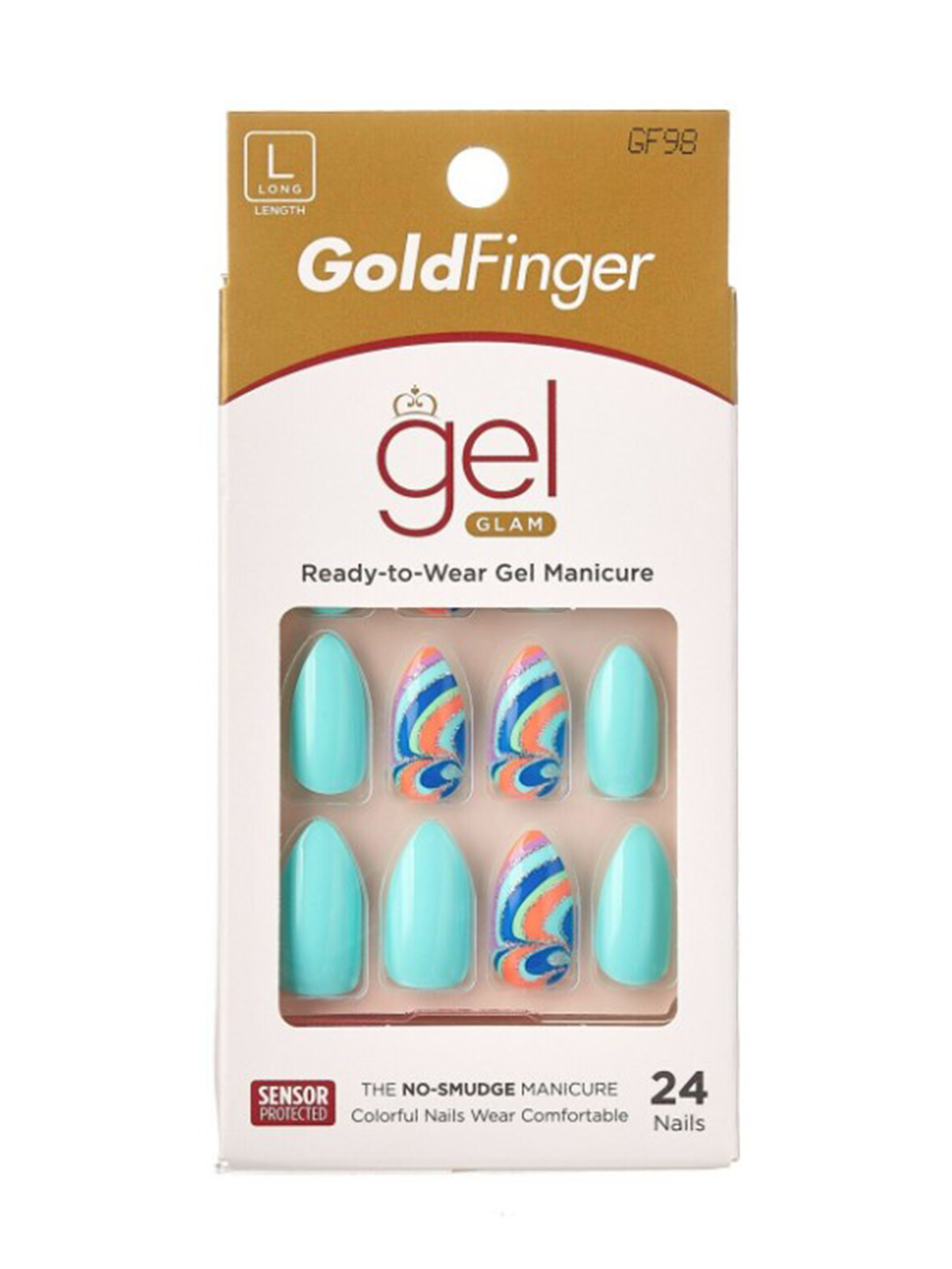 Kiss Gold Finger Posh Queen Nail Kit GF