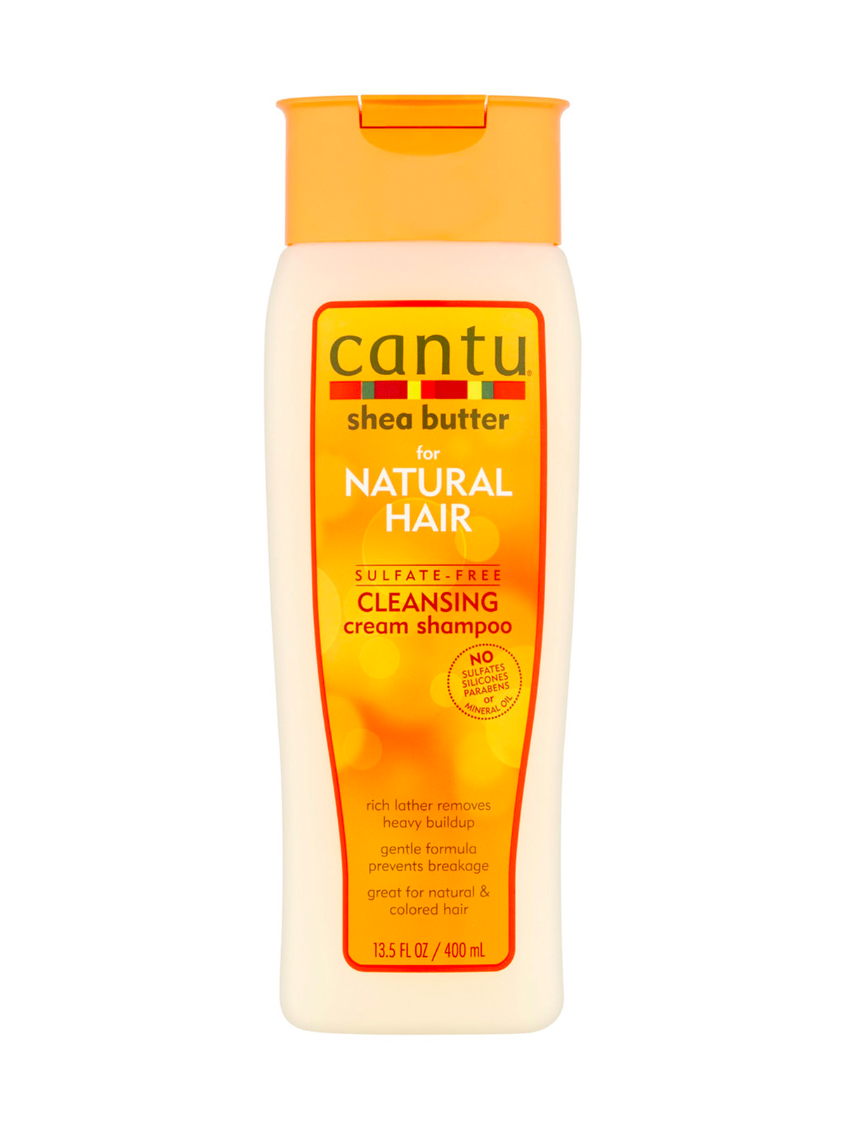 Cantu Shea Butter Natural Sulfate-Free Cleansing Cream Shampoo 13.5oz