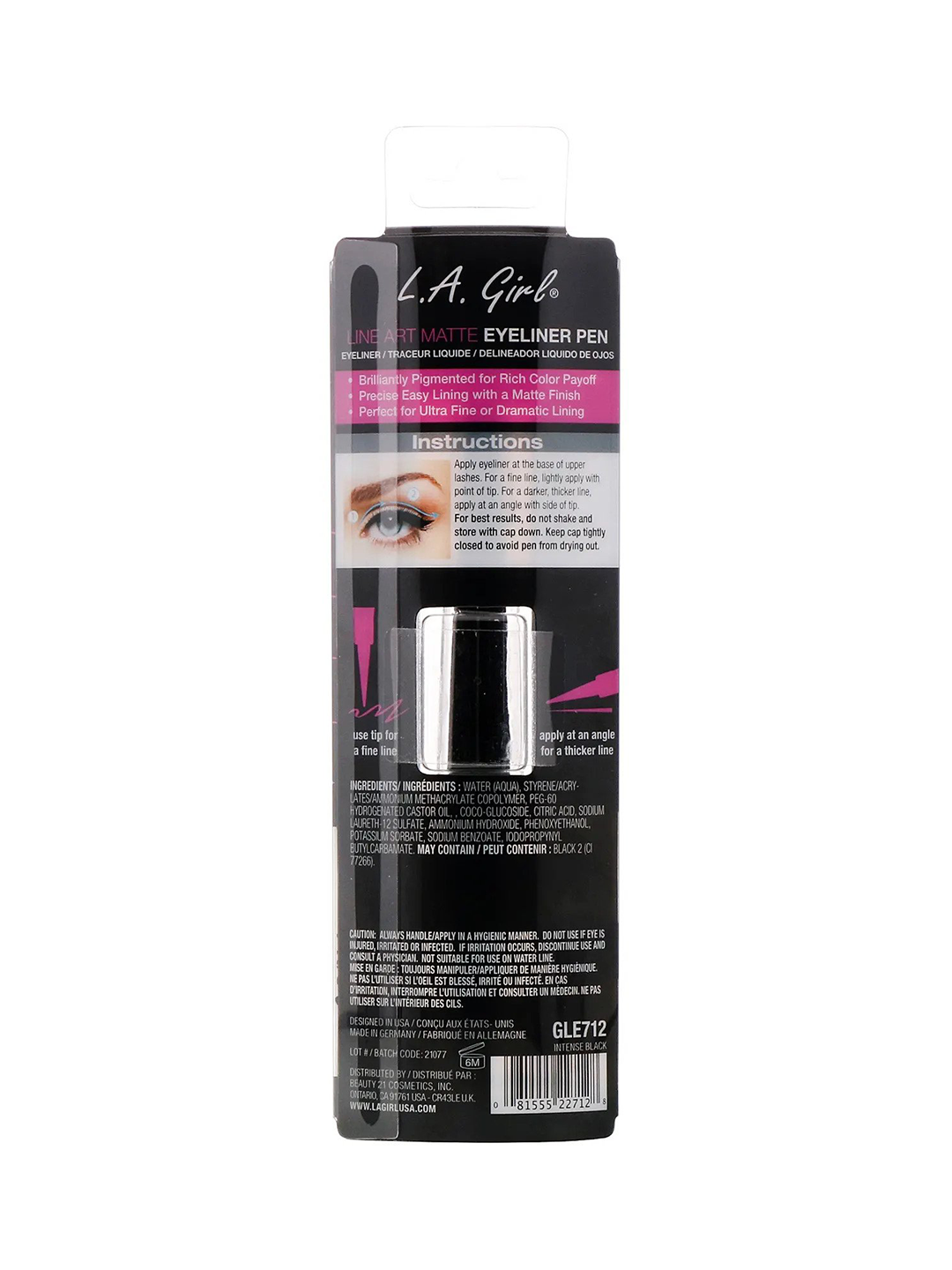 LA Girl Line Art Matte Eyeliner