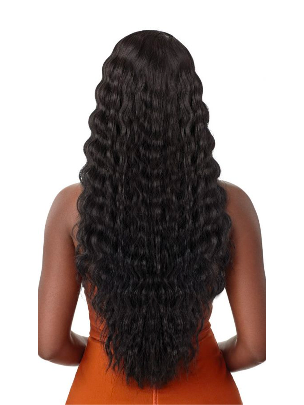 Outre Synthetic Crimp Wave Style HD Lace Front Wig Azalyn 28 Bellician