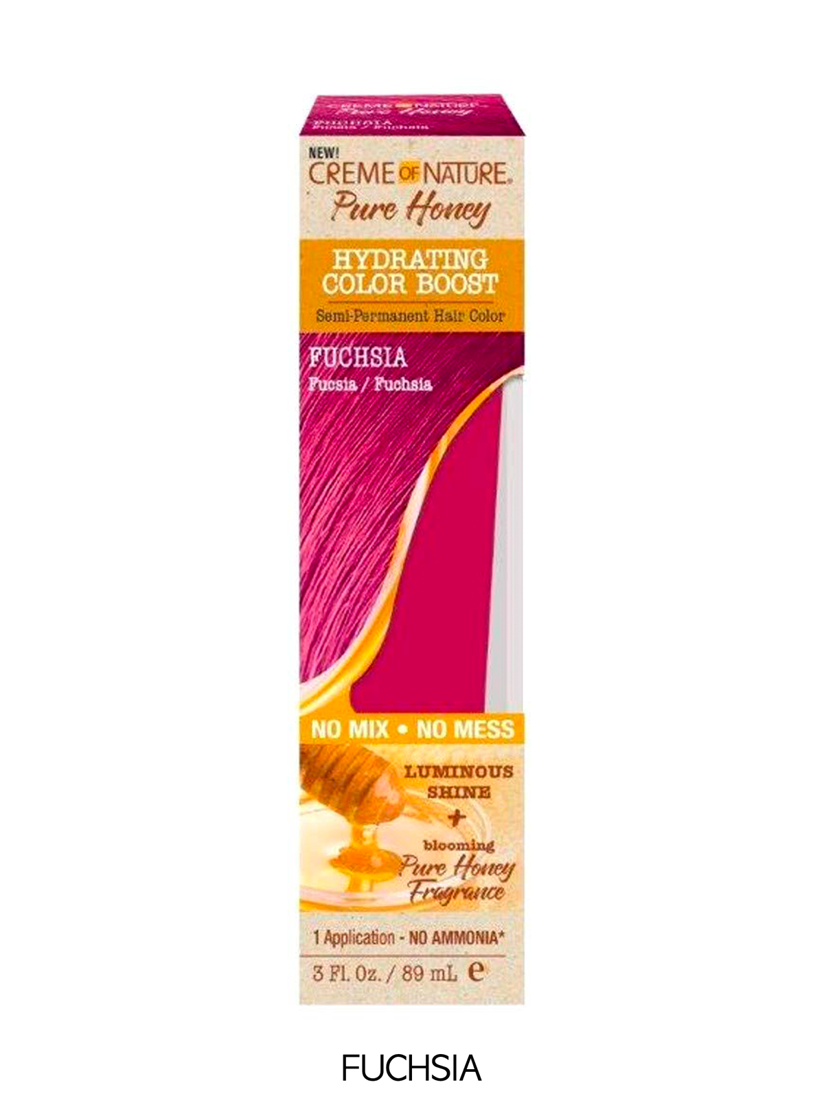 Creme of Nature Pure Honey Hydrating Color Boost Semi-Permanent Hair Color