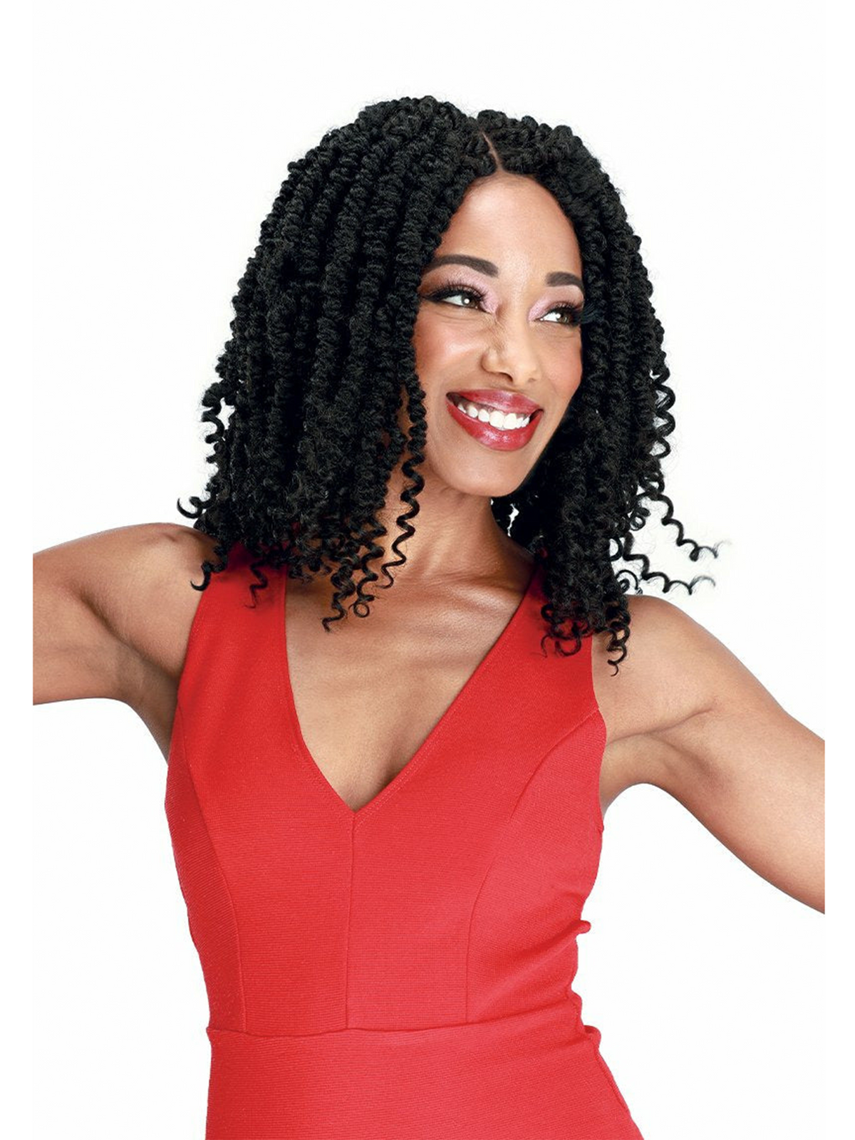 Zury Sis 4X5 Braided Lace Front Wig Passion Twist V16