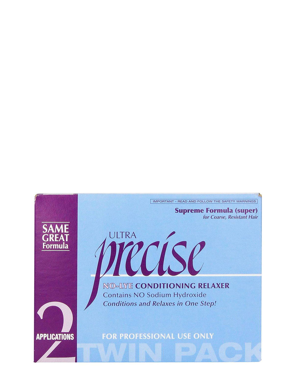 Precise No Lye Conditioning Relaxer Kit Supreme (Super) 