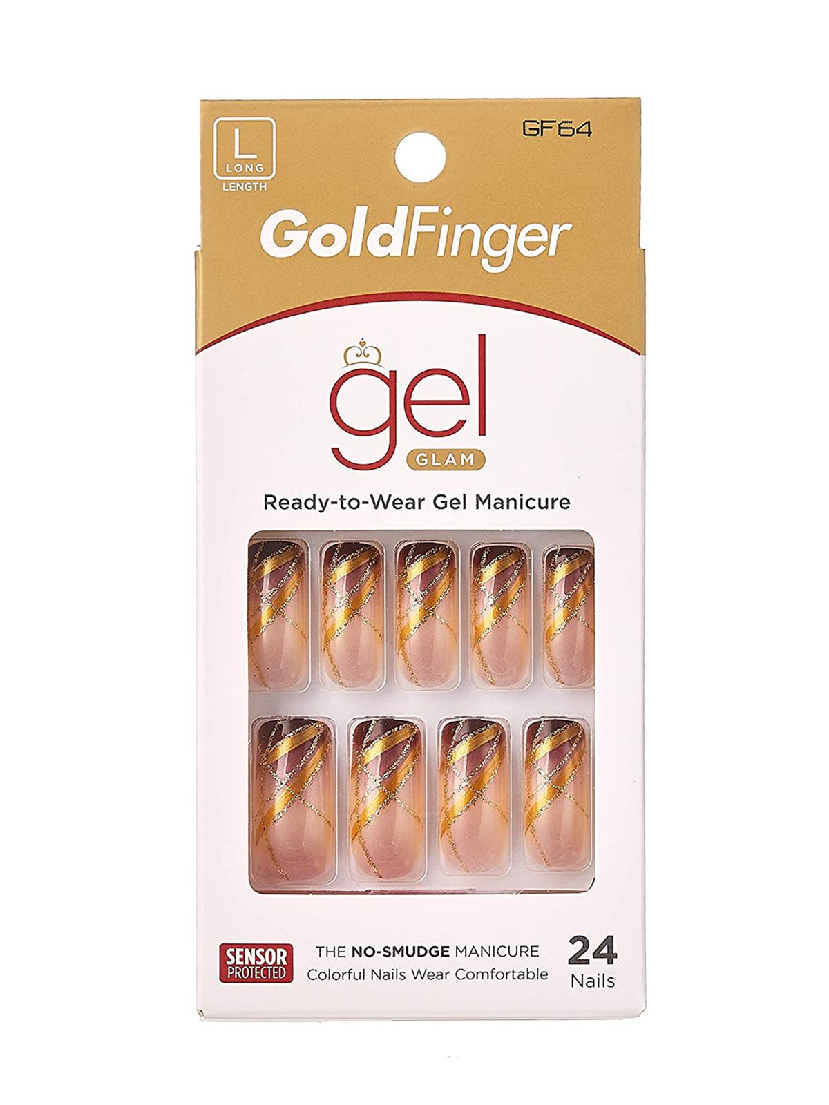 Kiss Gold Finger Posh Queen Nail Kit GF