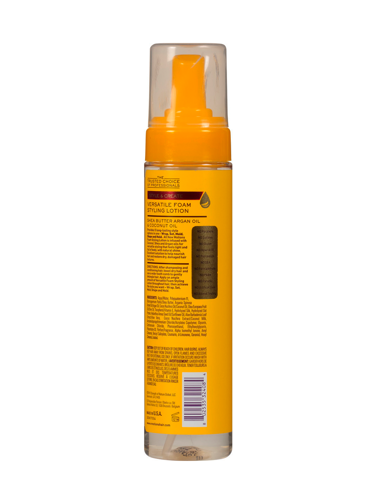 Motions Style & Create Versatile Foam Styling Lotion 8.5oz