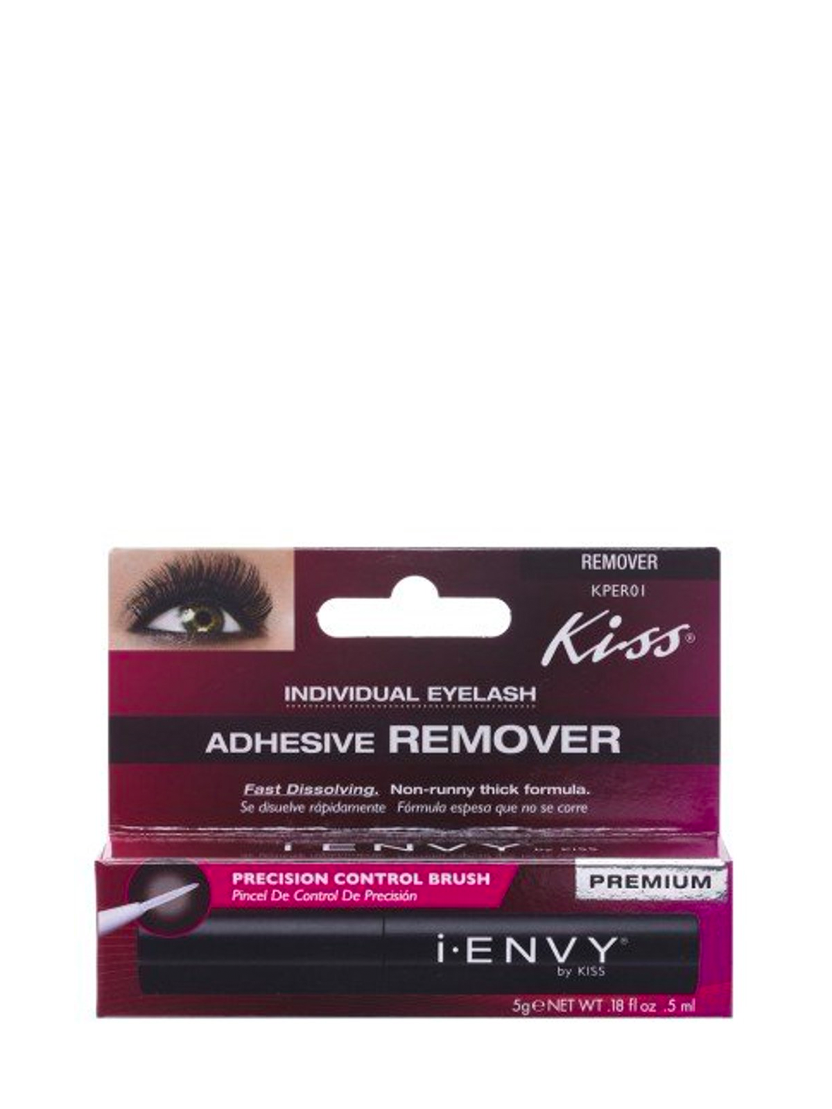 Kiss i-Envy Individual Eyelash Adhesive Remover 0.18oz