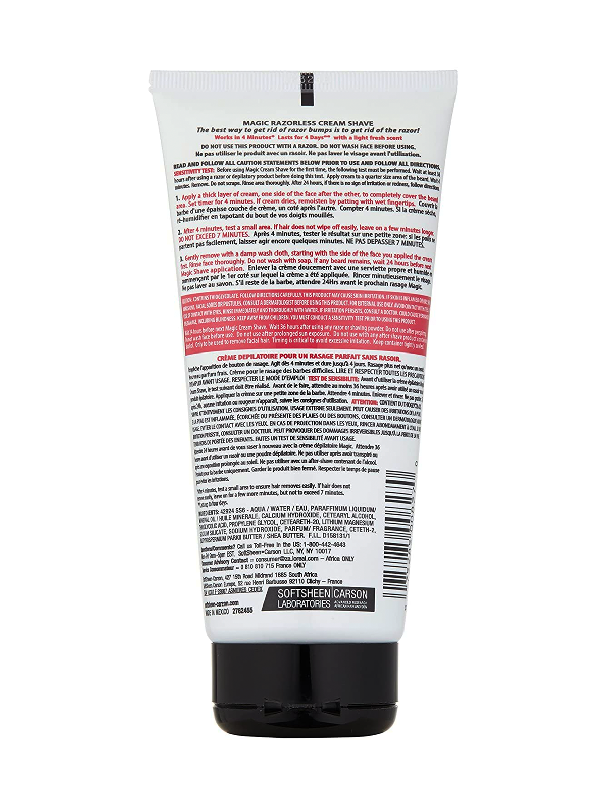 Magic Razorless Cream Shave Extra Strength 6oz