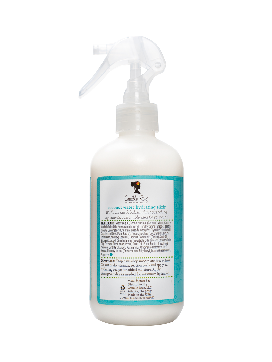 Camille Rose Coconut Water Hydrating Elixir 8oz