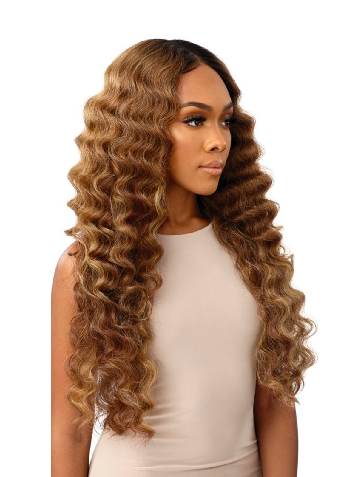 Outre Synthetic Melted Hairline HD Lace Front Wig Briallen