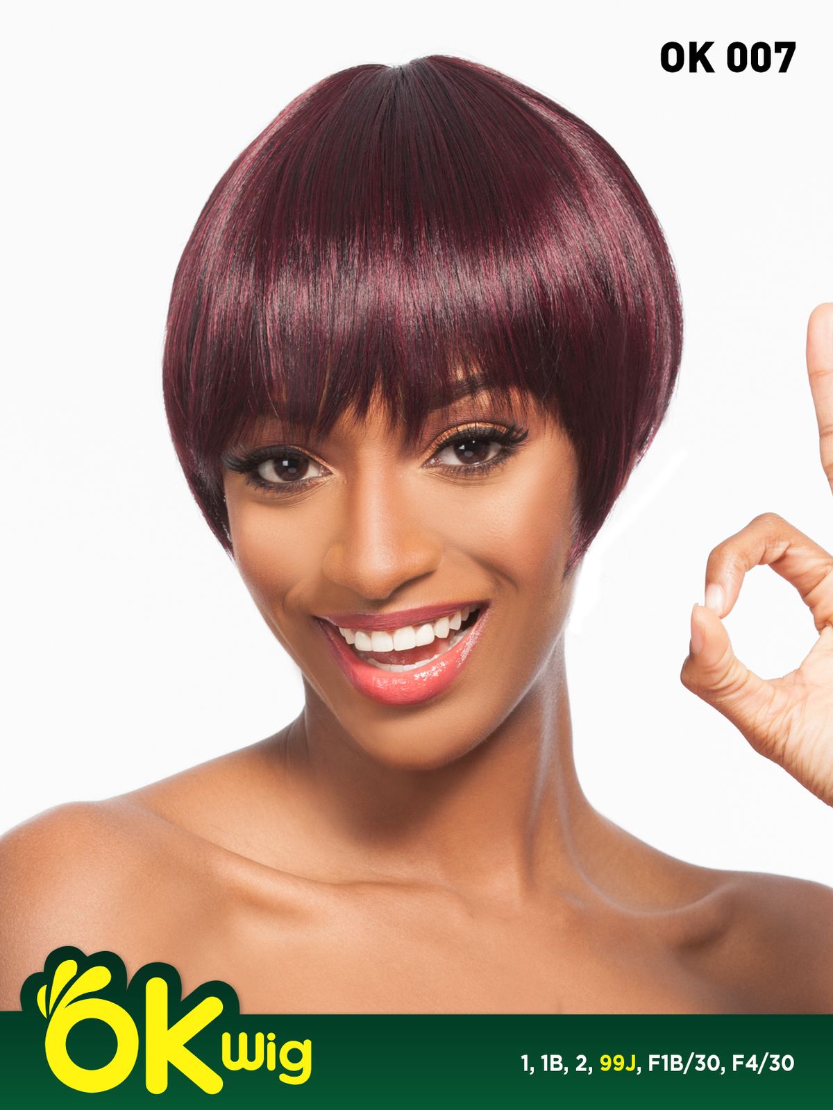 Hair Topic Soft & Natural Synthetic Wig OK 007