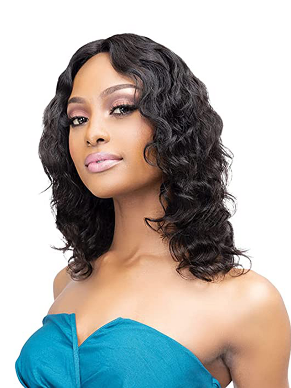 Janet Collection Luscious Wet & Wavy 100% Natural Virgin Remy Indian Hair Part Wig Nova