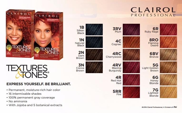 Clairol Textures & Tones Permanent Hair Color