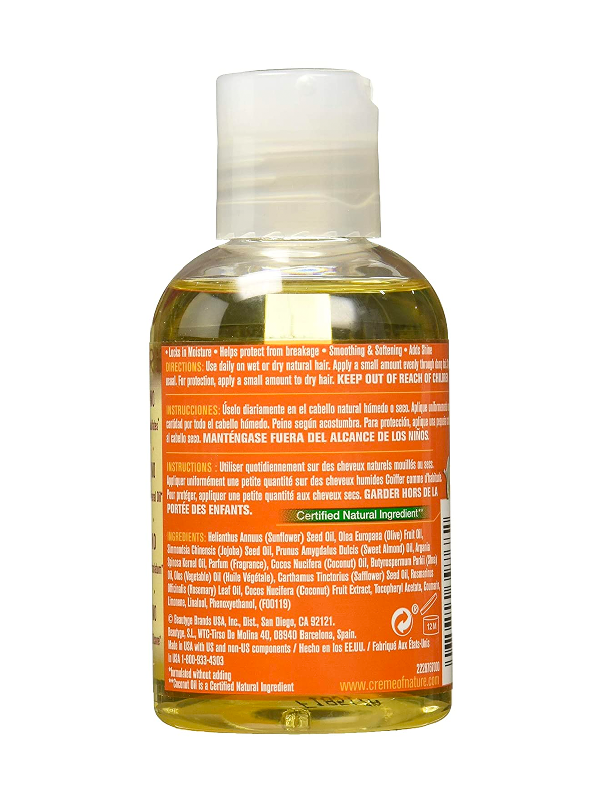 Creme of Nature Coconut Milk Essential 7 Treatment Oil 4oz