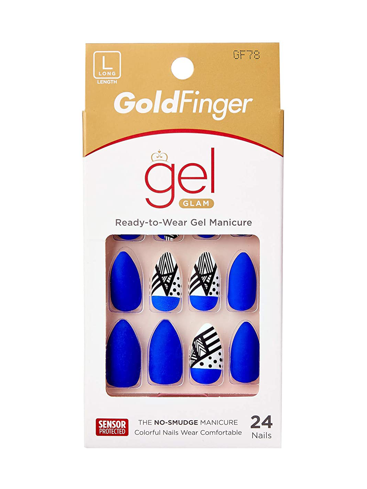 Kiss Gold Finger Posh Queen Nail Kit GF