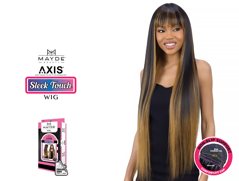 Mayde Free Part Axis Wig Sleek China Bang