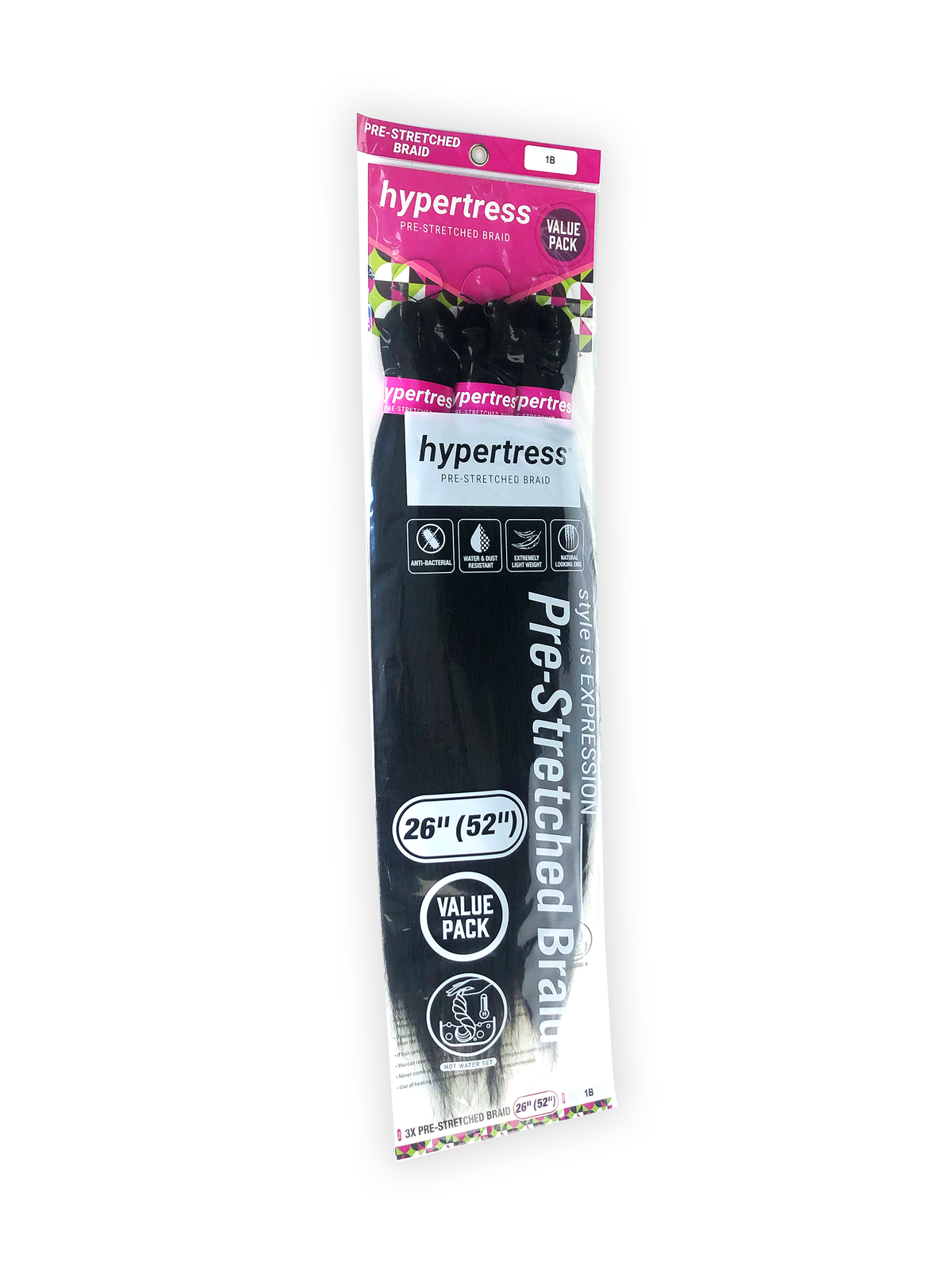 Hypertress Synthetic 3X Pre-Stretched Braid 52" (26")