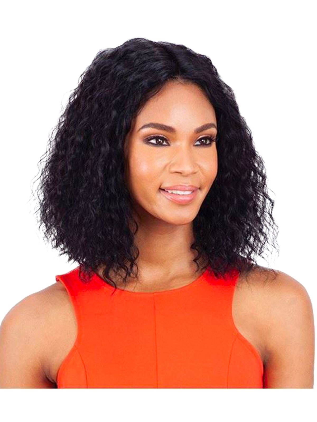 Mayde Human Hair 5" Lace & Lace Wig Super Wet & Wavy (Med)