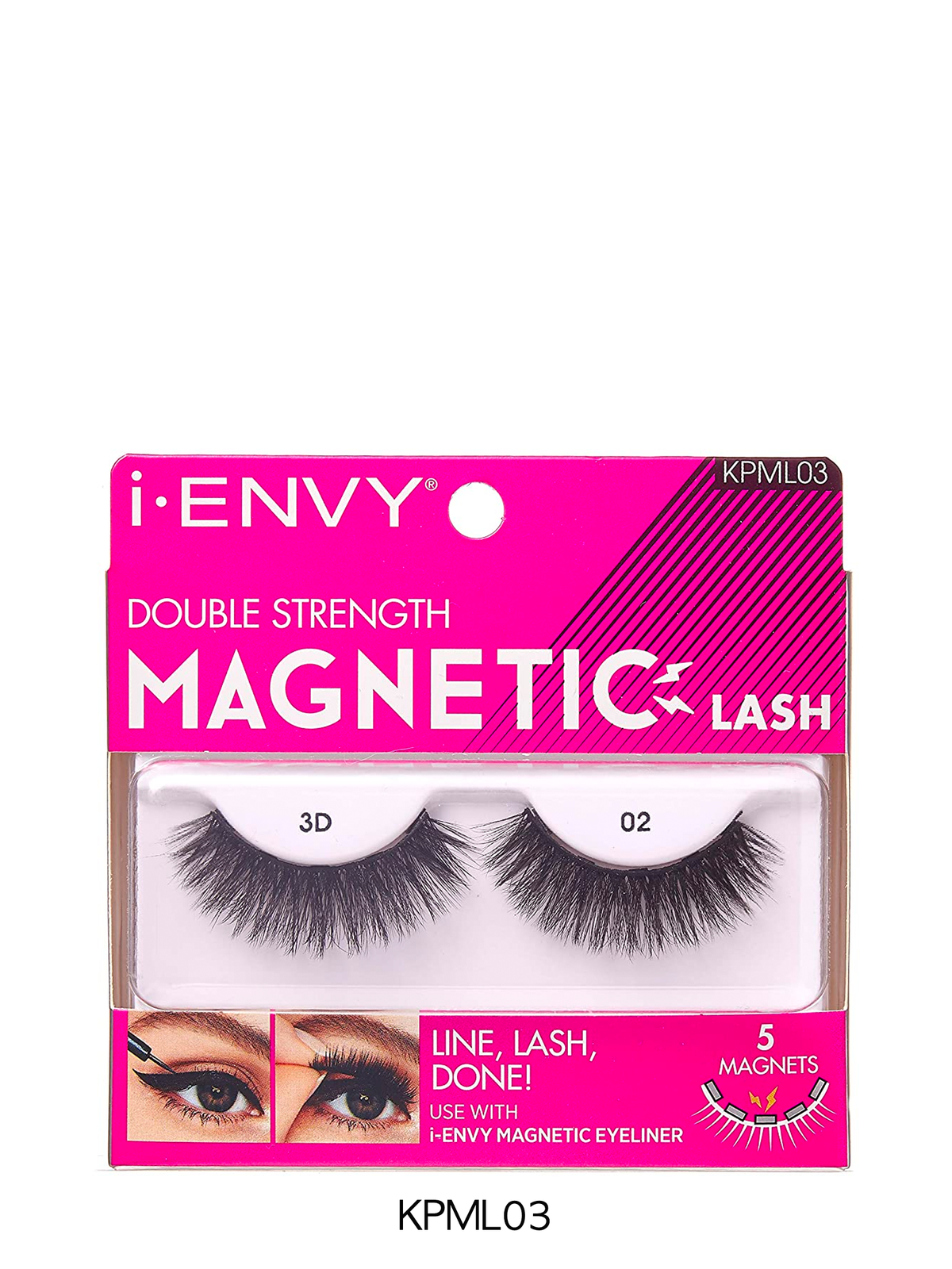 Kiss i-Envy Magnetic Lashes Double Strength