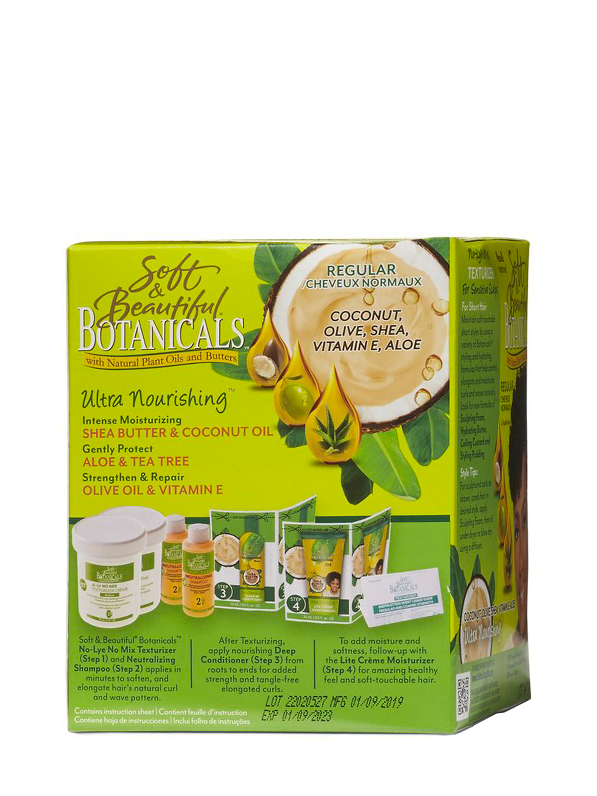 Soft & Beautiful Botanicals Texturizer Kit Regular