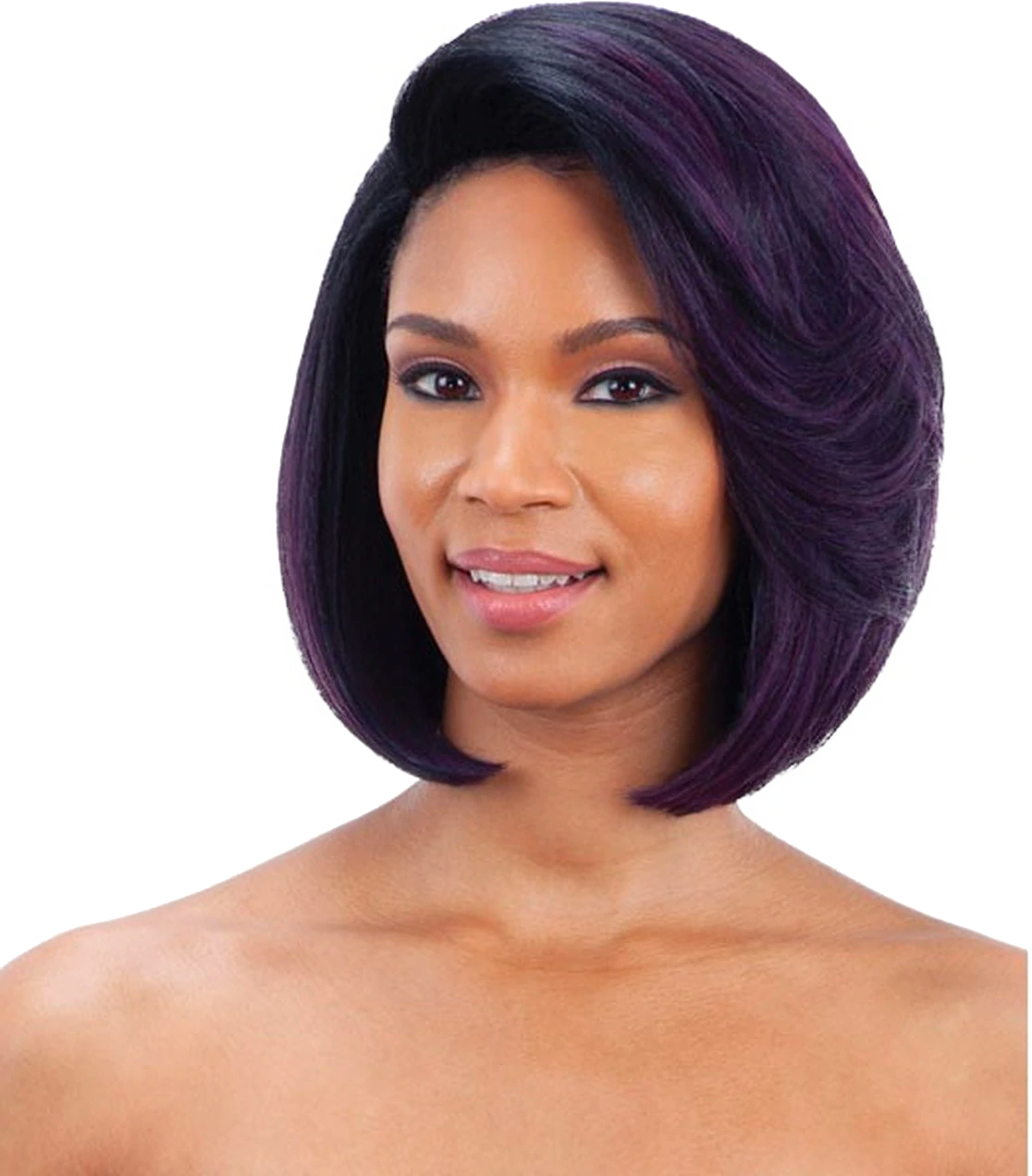 Mayde 5" Invisible Lace Part Volumized Bang Wig Jayde