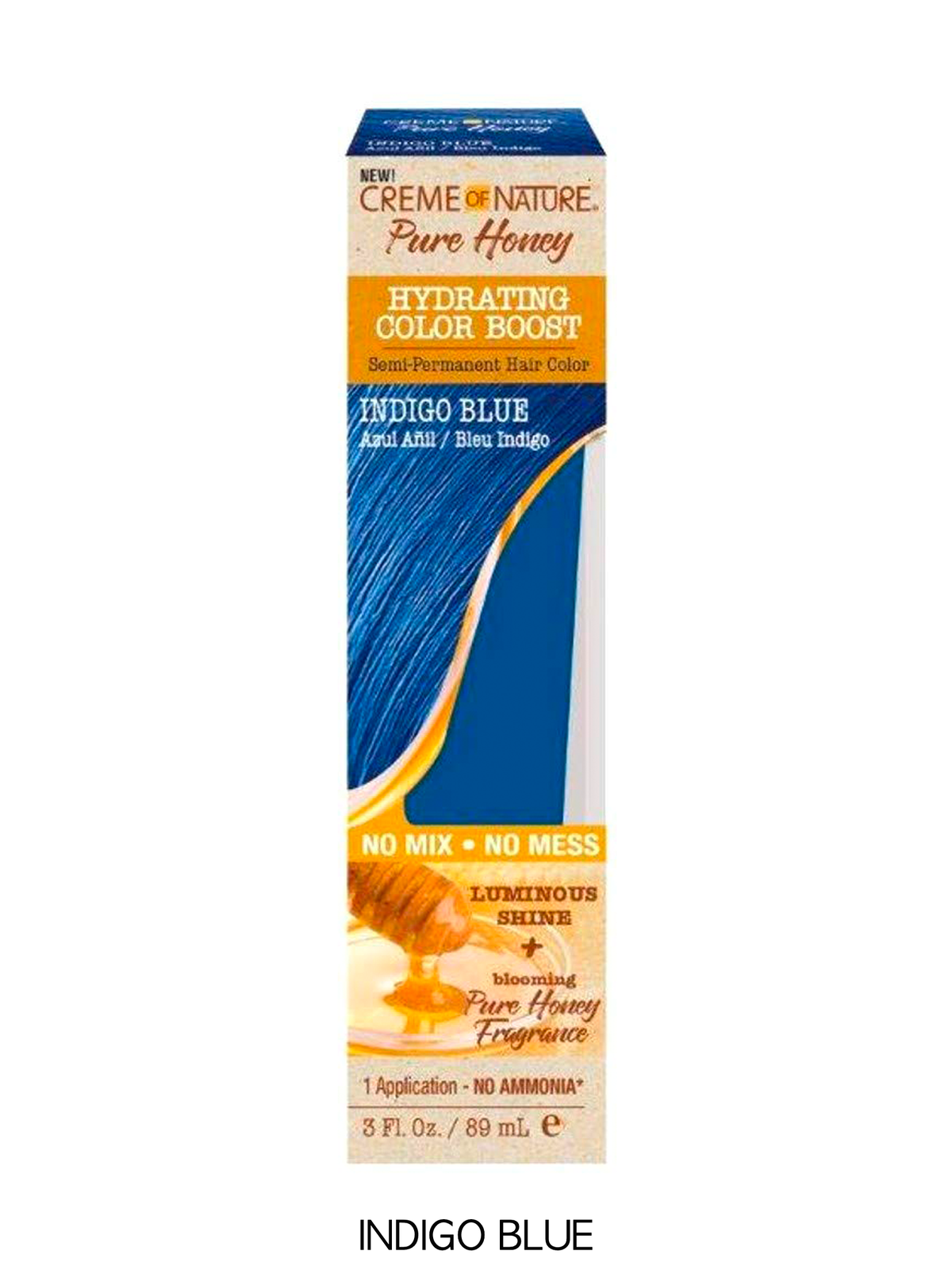 Creme of Nature Pure Honey Hydrating Color Boost Semi-Permanent Hair Color