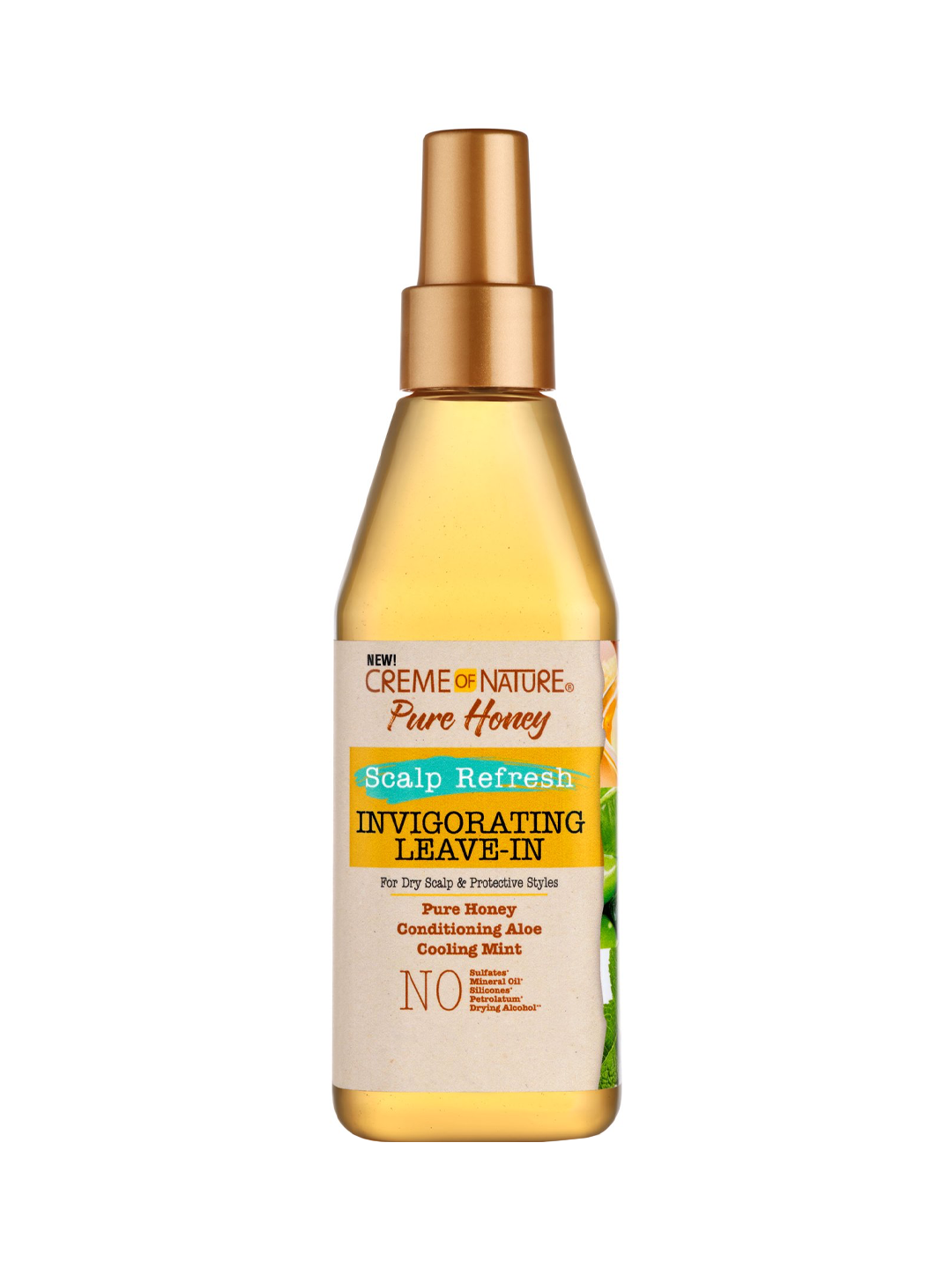 Creme of Nature Pure Honey Scalp Refresh Invigorating LeaveIn