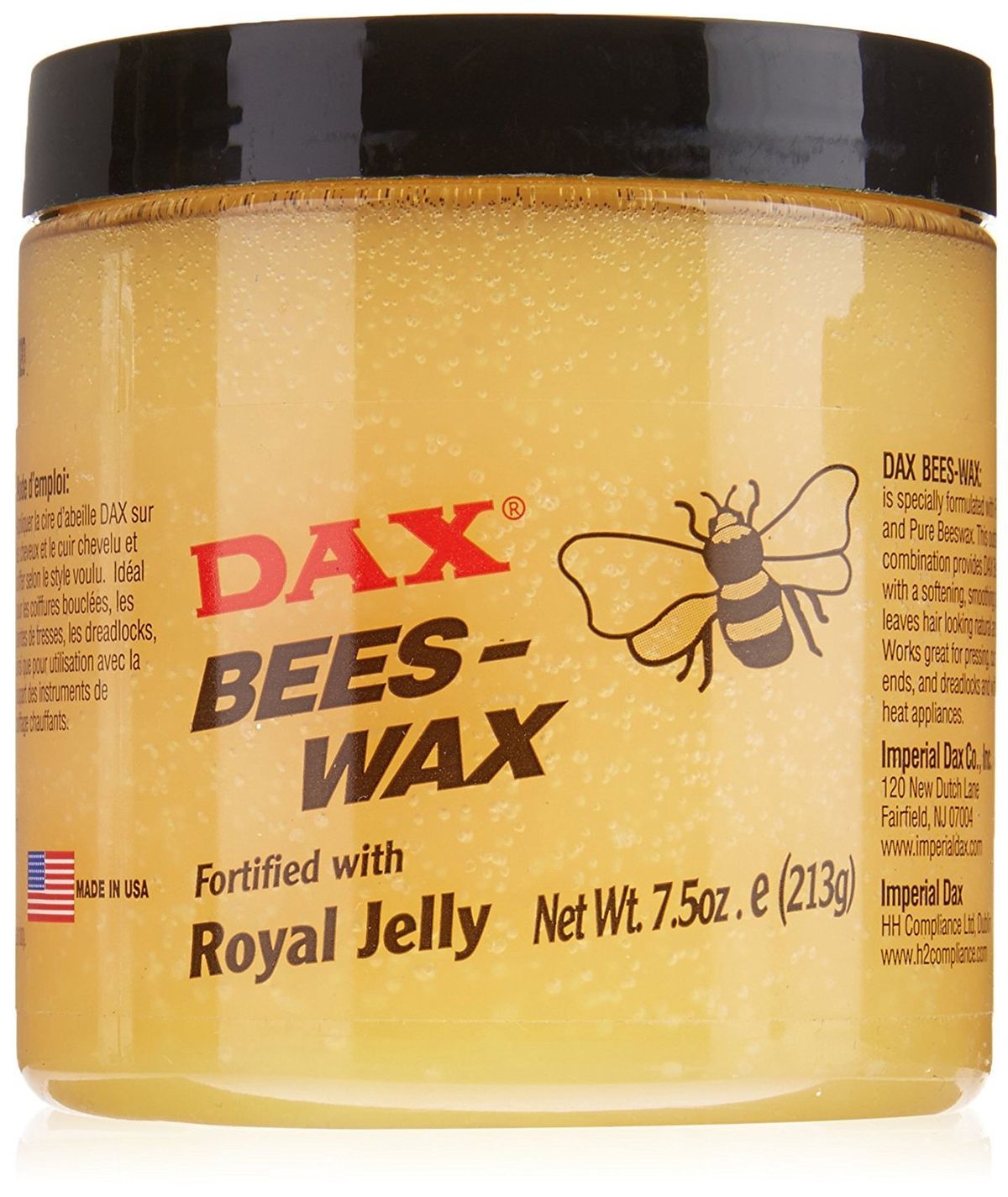 Dax Bees-Wax Fortified With Royal Jelly 7.5oz