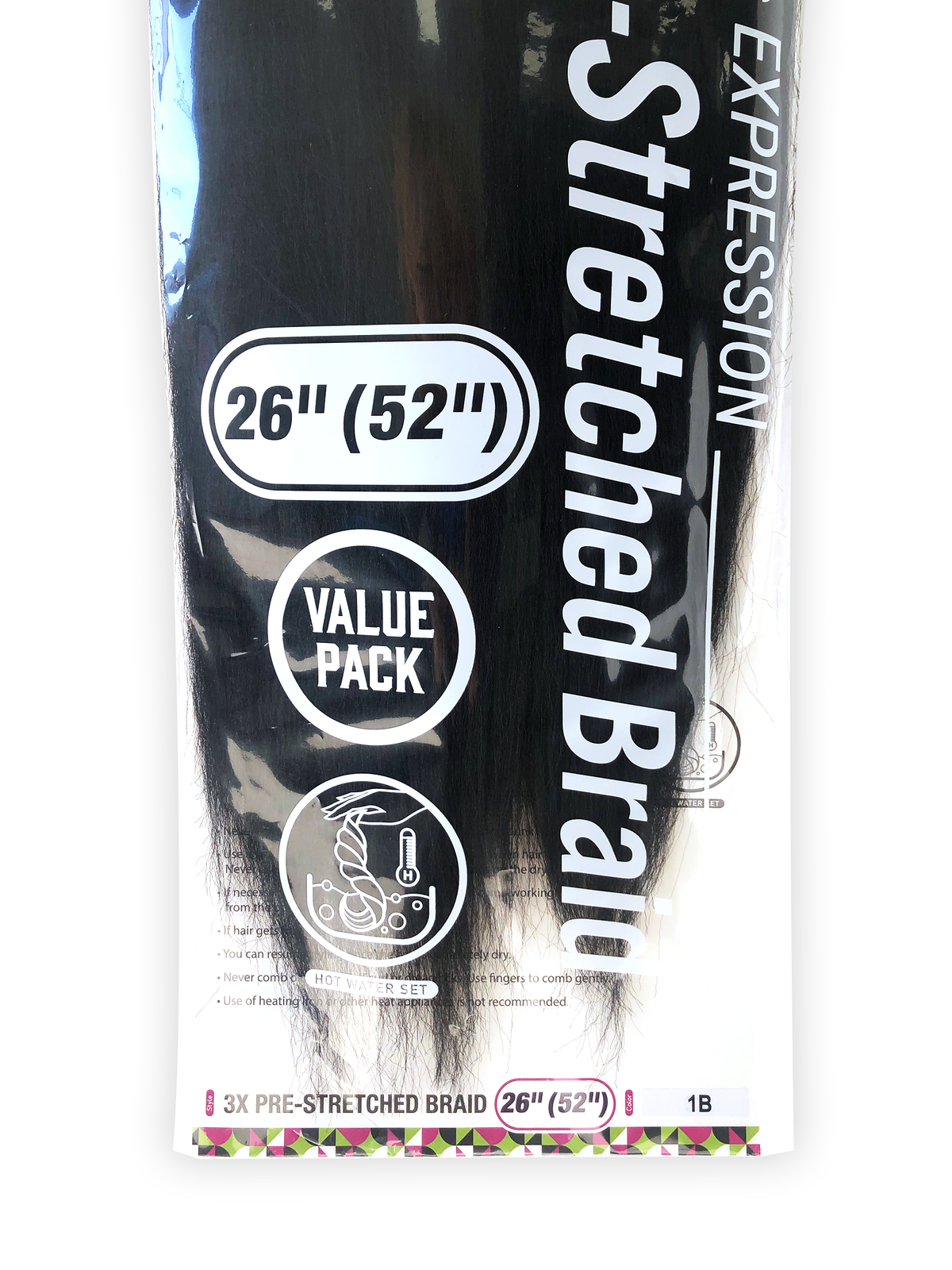 Hypertress Synthetic 3X Pre-Stretched Braid 52" (26")