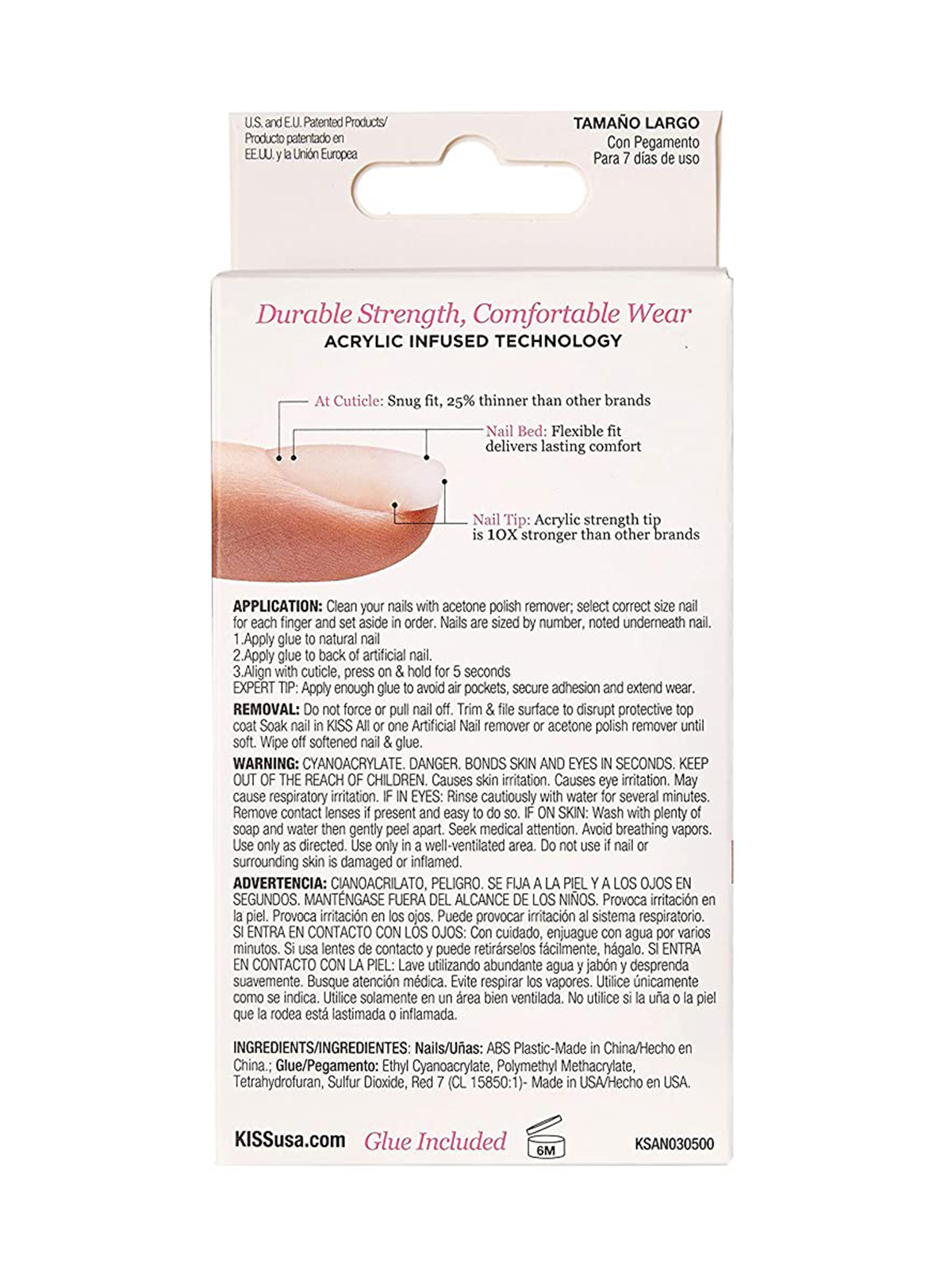 Kiss Salon Acrylic Natural Nail Kit 