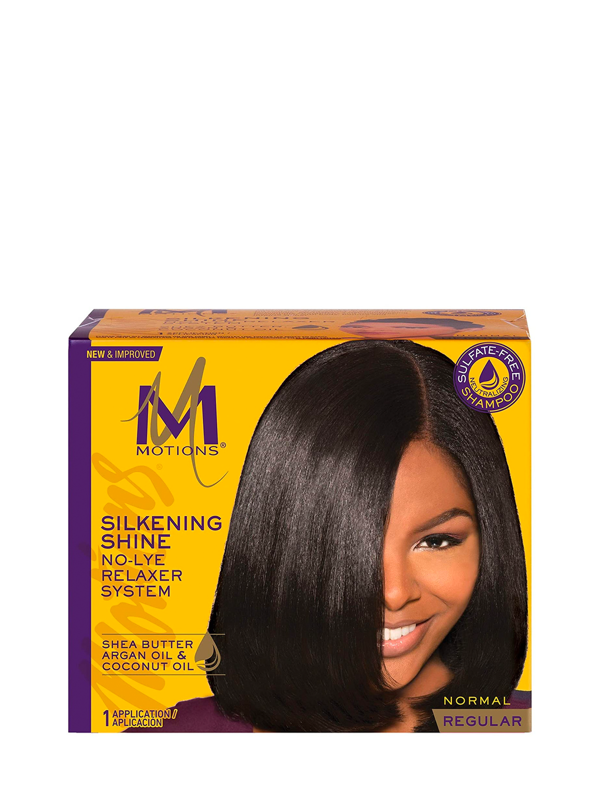 Motions Silkening Shine No Lye Relaxer System Regular