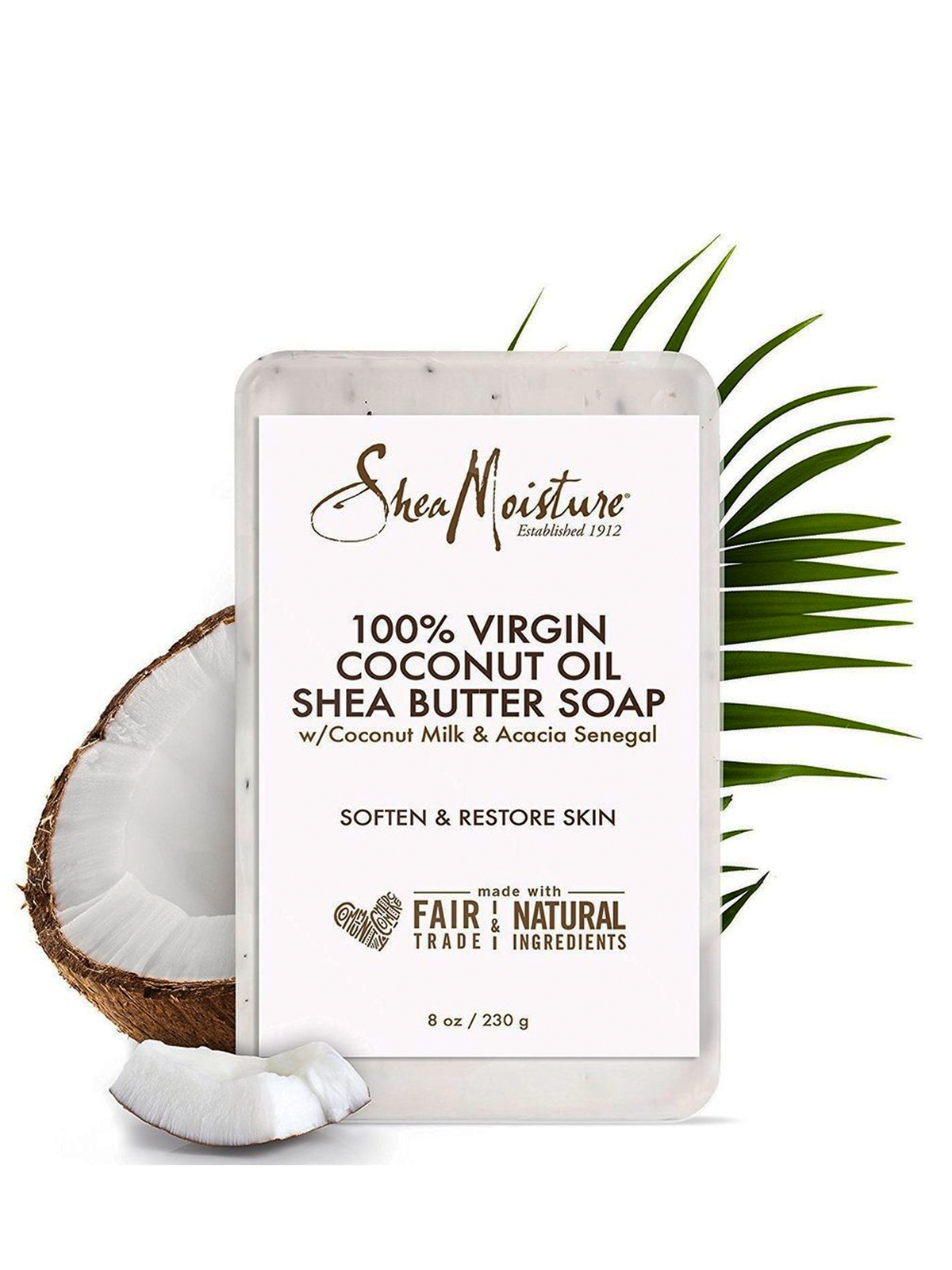 Shea Moisture 100% Virgin Coconut Oil Shea Butter Soap 8oz
