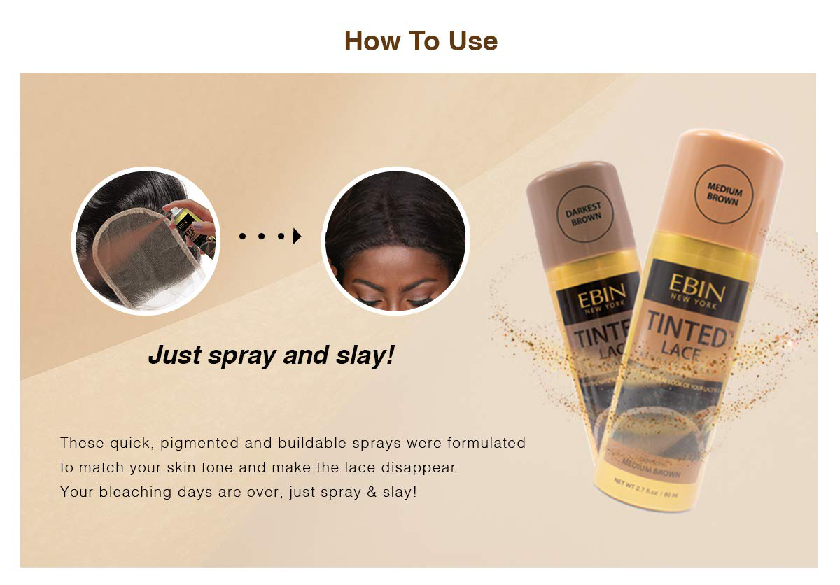 Ebin New York Tinted Lace Spray 2.7oz