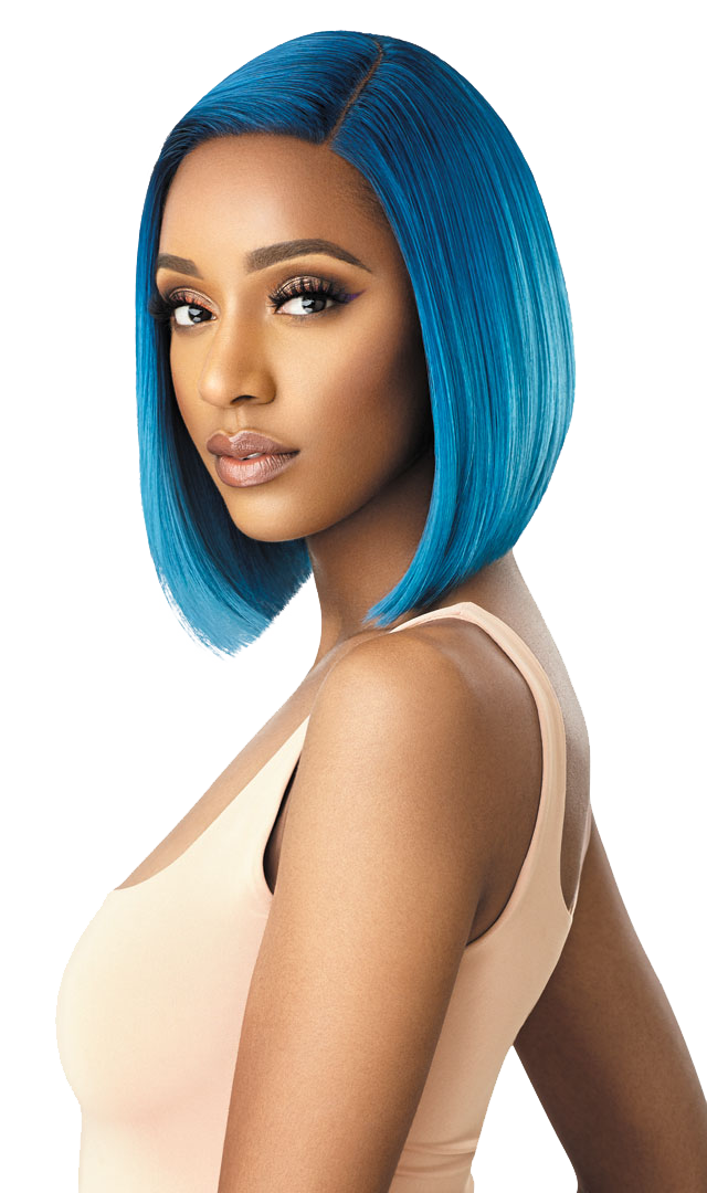 Outre Color Bomb Synthetic Swiss Lace Front Wig Kiely