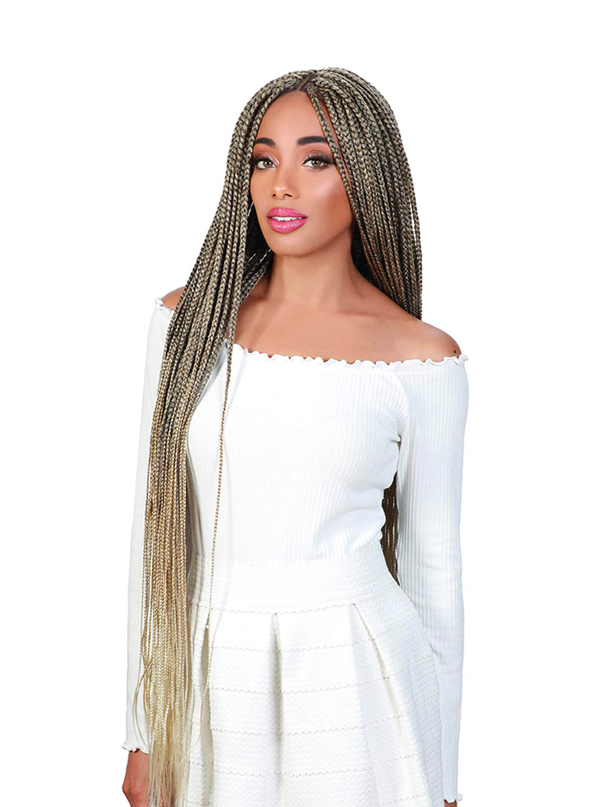 Zury Sis Braided Lace Wig Diva-Lace Braid Box 38"