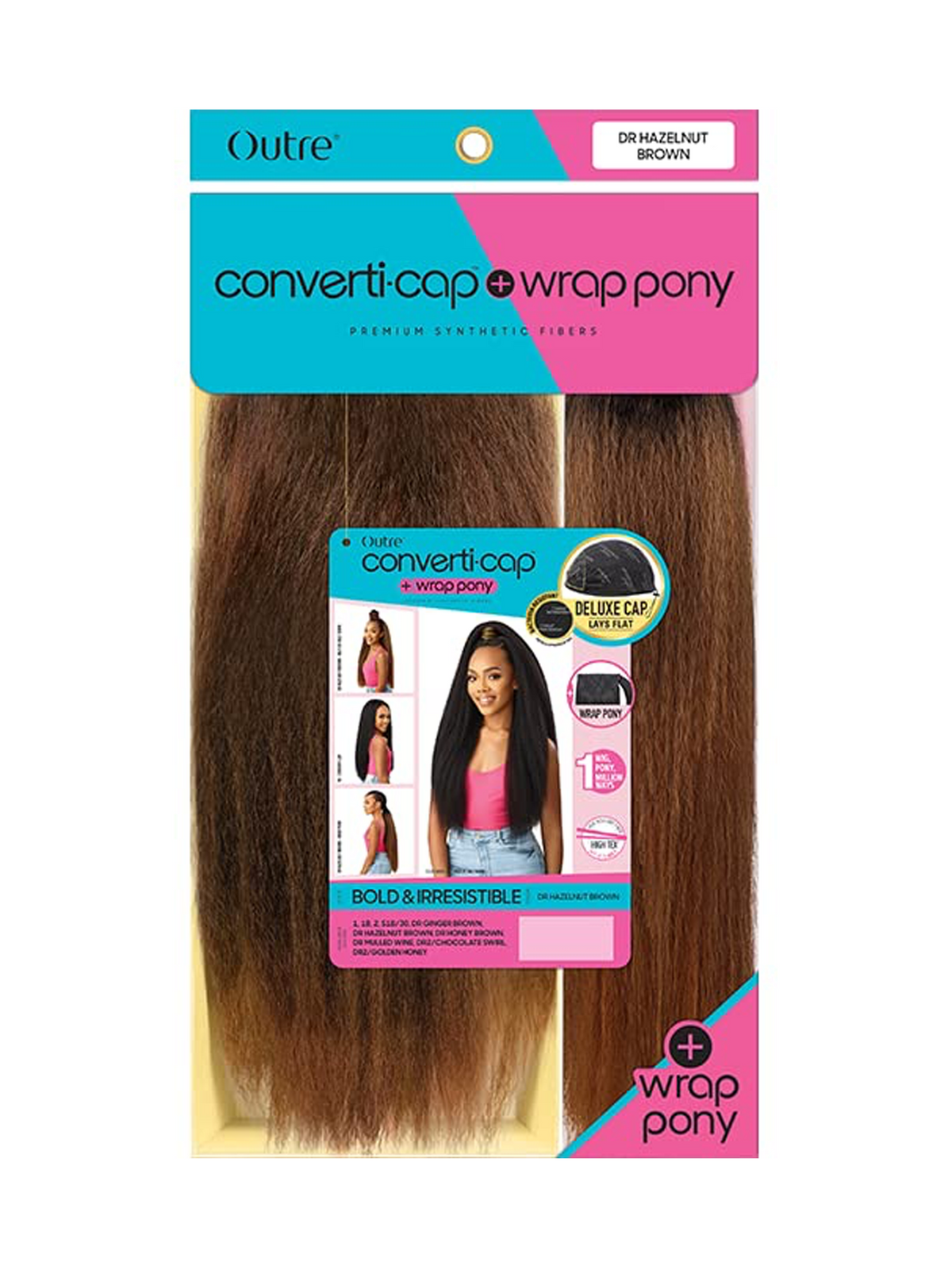 Outre Converti Cap + Wrap Pony Synthetic Wig Bold & Irresistible
