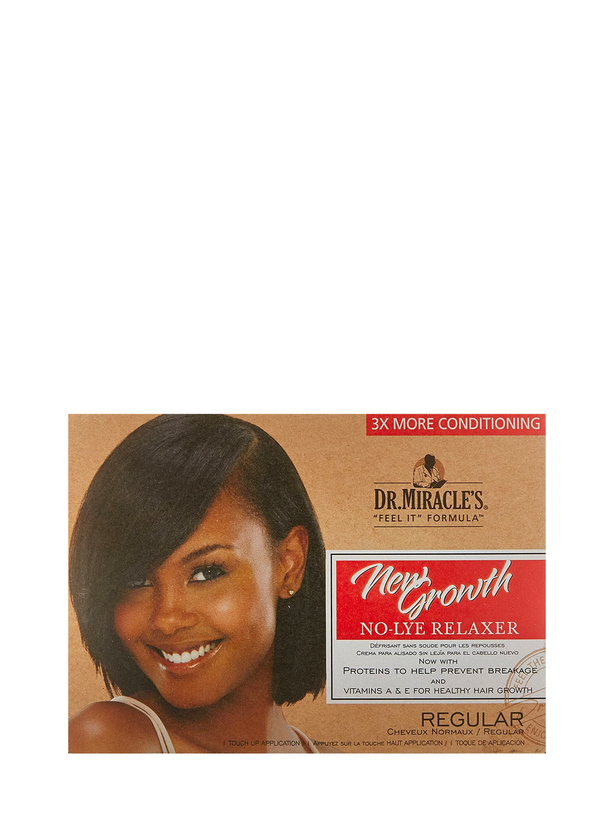 Dr. Miracle's New Growth No-Lye Relaxer Touch Up Kit Regular