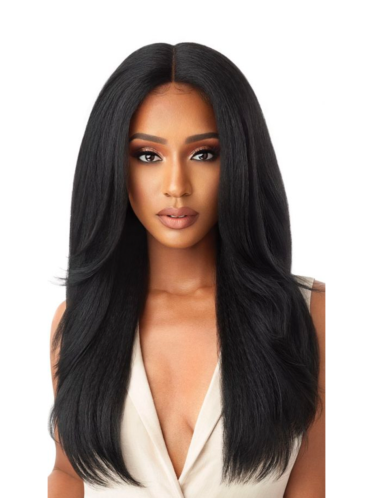 Outre Soft & Natural Synthetic Lace Front Wig Neesha 203