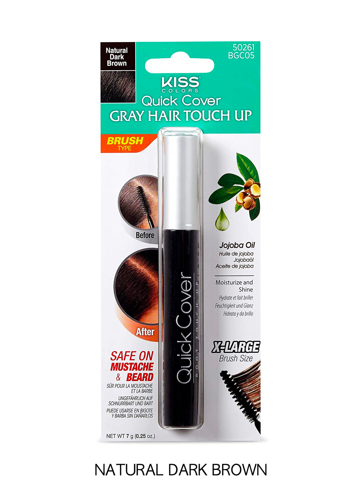 Kiss Quick Cover Brush-In Color Touch Up