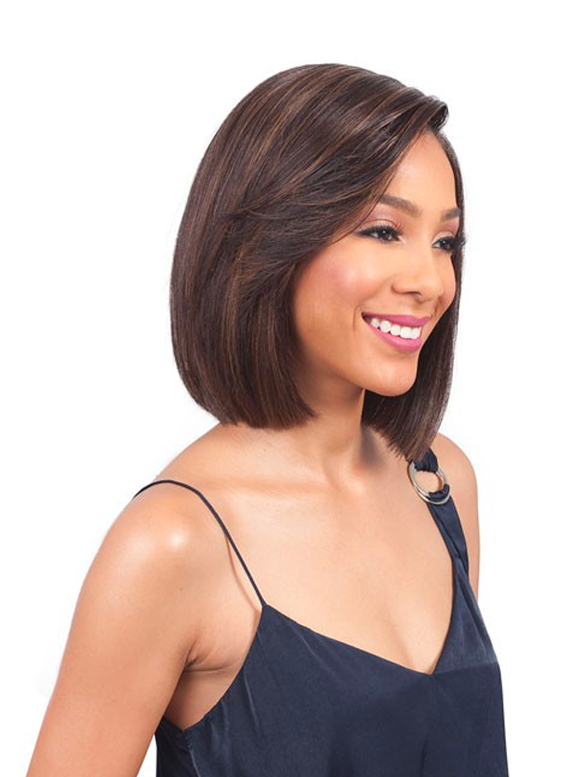 Bobbi Boss 100% Human Hair Lace Front Wig  MHLF405 HH FLORA 
