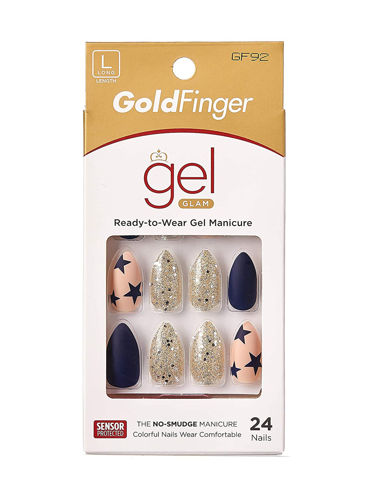 Kiss Gold Finger Posh Queen Nail Kit GF