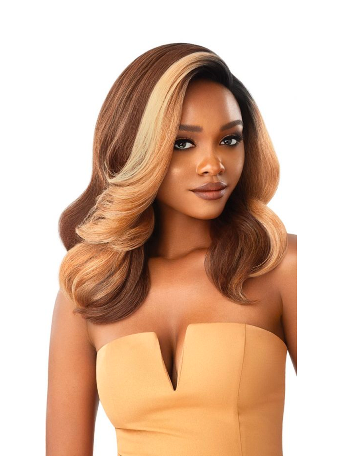 Outre Soft & Natural Synthetic Lace Front Wig Neesha 202