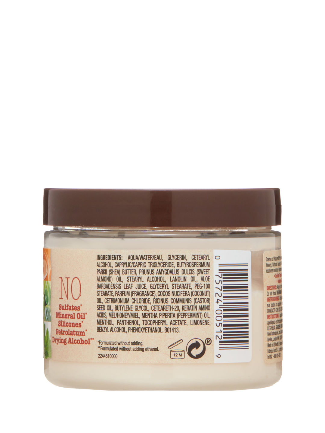 Creme of Nature Pure Honey Scalp Refresh Restorative Daily Scalp Cream 4.7 oz.