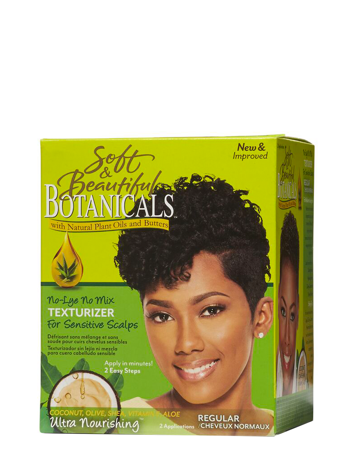 Soft & Beautiful Botanicals Texturizer Kit Regular