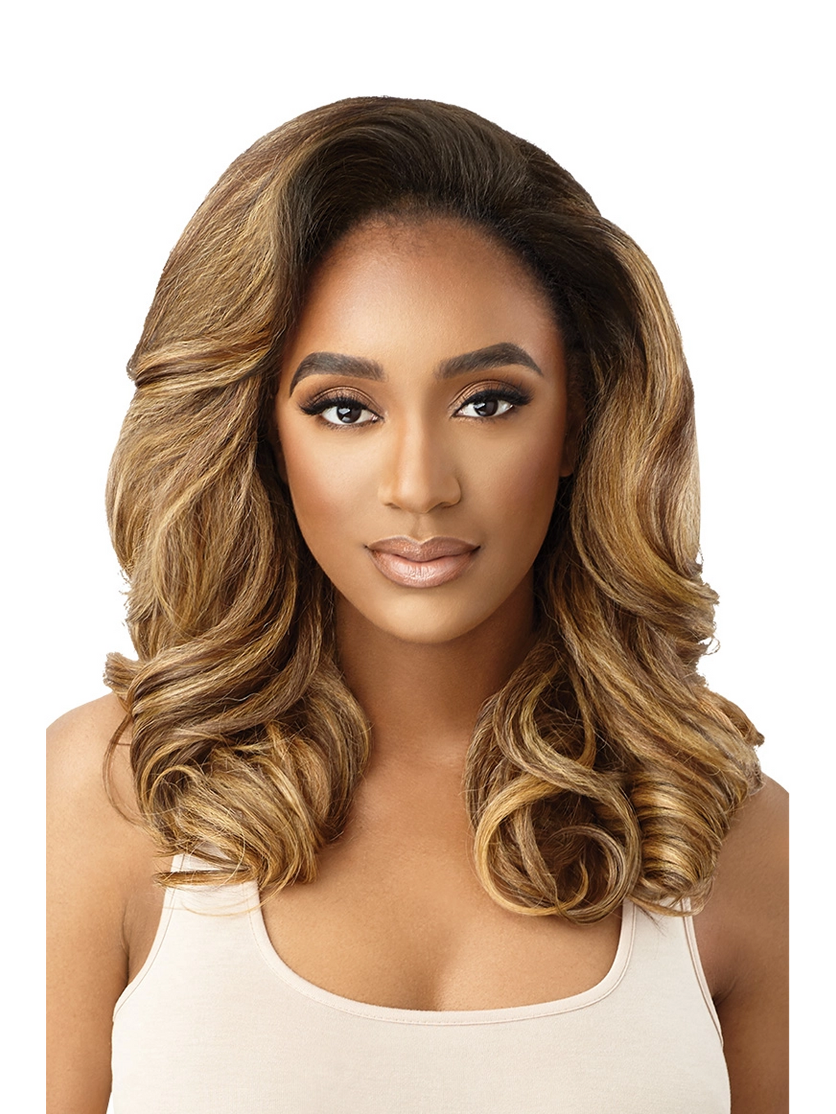 Outre Quick Weave Synthetic Half Wig NEESHA H305