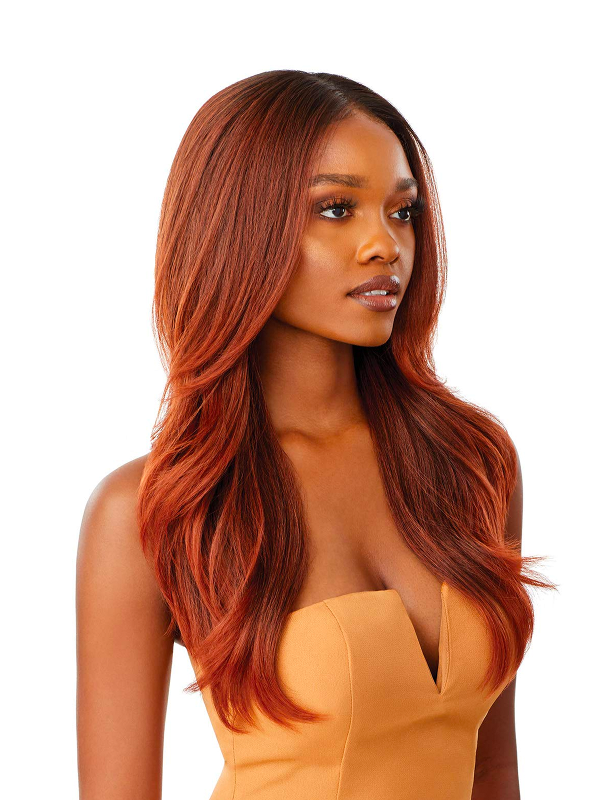 Outre Synthetic Melted Hairline HD Lace Front Wig Kamiyah