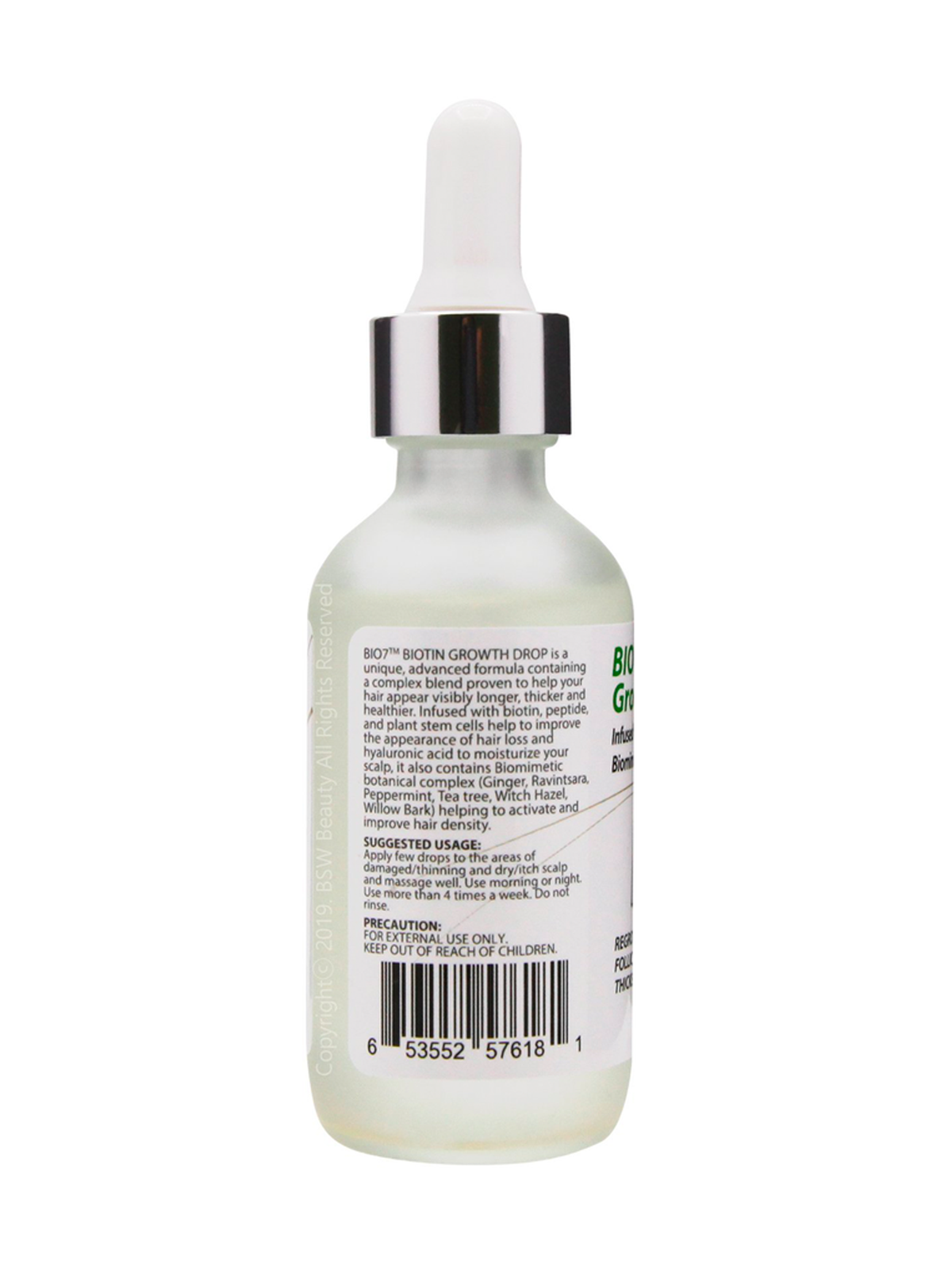 Bio 7 Biotin Growth Drop 2oz