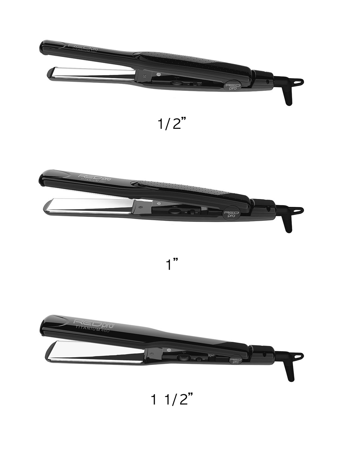 Kiss Red Pro Titanium 460 Flat Iron
